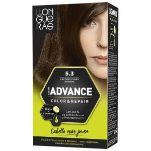 Llongueras Color Advance Tinte De Cabello N5.3 Castaño Claro Dorado1Ud