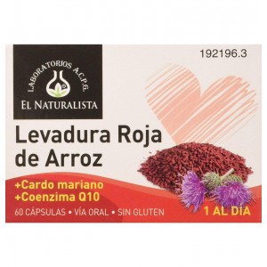 Levadura Roja De Arroz El Naturalista (60 Capsulas)