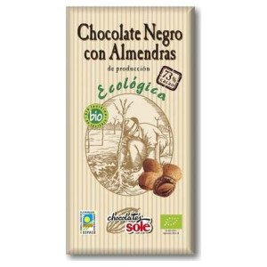 Chocolates Sole Chocolate Bitter 73% Cocoa Con Almendra 150G