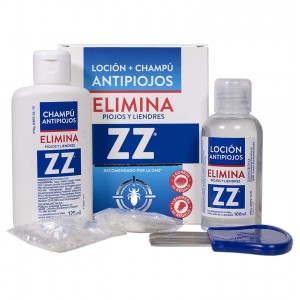 Zz Locion + Champu Antipiojos, 100 Ml +125 Ml. - Zelnova S.A.