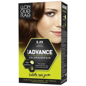 Llongueras Set Color Advance 525-Marrón Chocolate