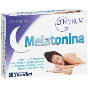 Ynsadiet Zentrum Melatonina 60 Cápsulas