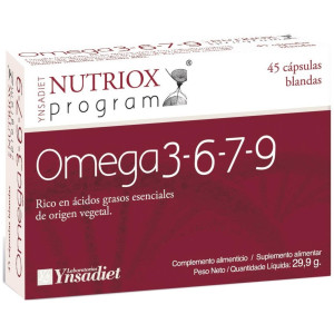 Ynsadiet Omega 3-6-7-9 Complemento Para El Bienestar General