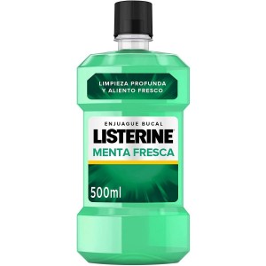 Listerine (1 Envase 500 Ml Sabor Menta Fresca)