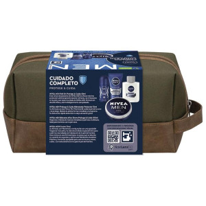 Neceser Hombre Cuidado Completo Estuche 5 Pz