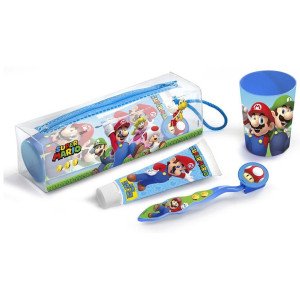 Super Mario Cuidado Dental Lote 4 Pz