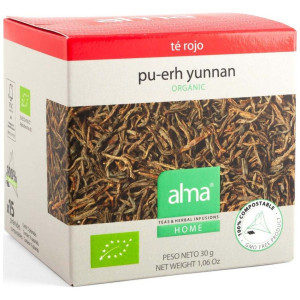 Te Rojo Pu-Erh Yunnan Infusion 15Piramide Eco Vega