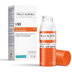 Bella Aurora Protector Solar Facial Anti-Manchas Piel Mixta-Grasa Spf50+ 50Ml