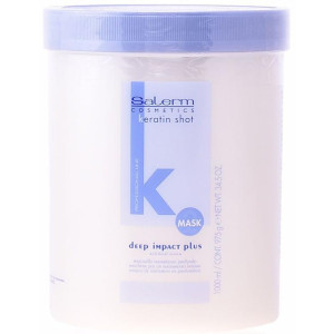 Salerm Keratin Shot Mascarilla Profundo Impacto 1000Ml