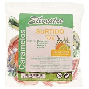 Jahisil Caramelo Surtido S/Azu 70G Silvestre