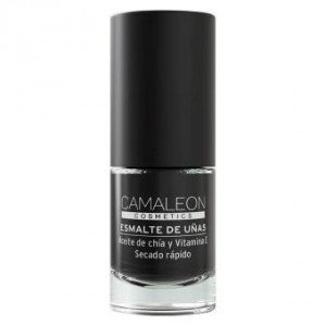 Camaleon Esmalte De Uñas Color Negro 6Ml