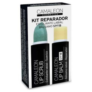 Camaleon Kit Bálsamo + Exfoliante Labial Melón 4G