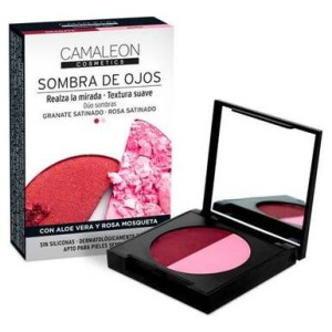 Camaleon Cosmetics Sombra De Ojos Granate + Rosado 2_3G