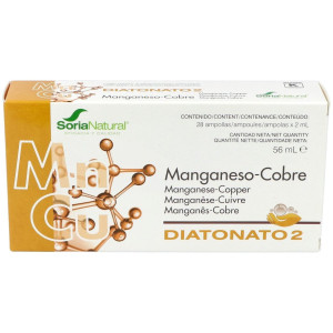 Soria Natural Diatonato 2 Manganeso Cobre 28X2Ml
