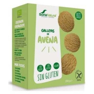 Soria Natural Galletas Avena Sin Gluten Bio 200G