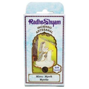 Radhe Shyam Incienso Cono Mirra 15Uds