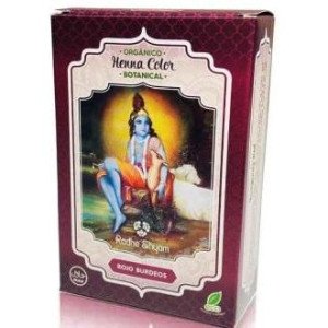 Henna Polvo Botanicals Rojo Burdeos 100Gr.