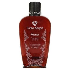 Radhe Shyam Champú Henna Color Caoba 400Ml