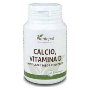 Plantapol Calcio Vitamina D Masticable Sabor Chocolate 60Caps