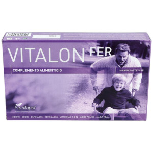 Vitalon Fer (J.Real+Hierro+Oligoelementos) 20Amp. 2