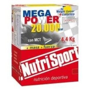Nutrisport Megapower 20.000 40 Sobres 4_4 Kg Fresa