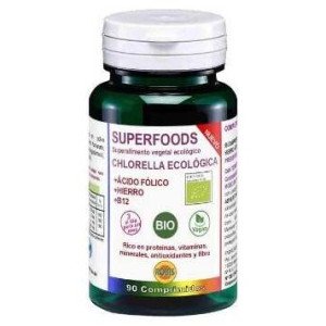 Robis Chlorella Eco + Acido Folico + Hierro + B12 90Comp