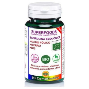 Robis Espirulina Eco + Acido Folico + Hierro + B12 90Comp