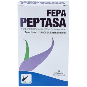 Fepa-Peptasa 130.000Ui 60Cap.