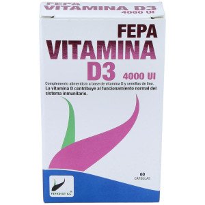 Fepa-Vitamina D3 4000Ui 60Cap.
