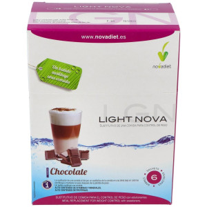 Light Nova Sustitutivo De Una Comida Control Peso Sabor Chocolat