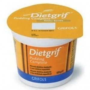 Dietgrif Pudding Completo Sabor Vainilla 125G 24Uds