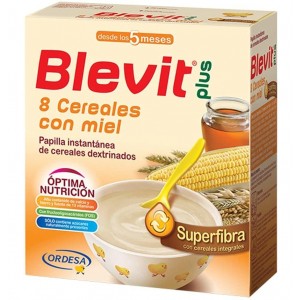 Blevit Plus Superfibra 8 Cereales Y Miel (1 Envase 600 G)