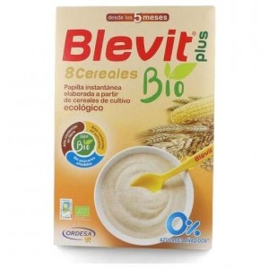 Blevit Plus Bio 8 Cereales, 250 G