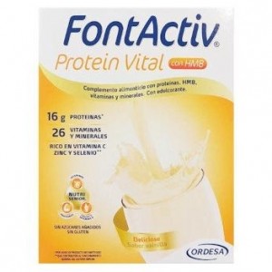 Ordesa Fontactiv Protein Vital Vainilla 30 G, 14 Sobres