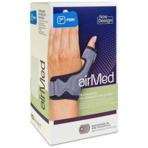 Prim Ortesis Inmovilizadora Pulgar Am202 Gris Talla L 18-22 Cm, 1 Unidad