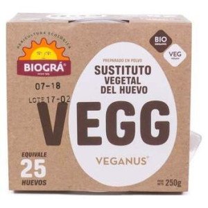 Biogra Sustituto Vegetal Huevo Vegg 250G