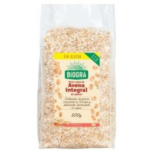 Biogra Copos De Avena Finos Integrales S/Gluten 500G