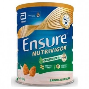 Ensure Nutrivigor Con Sabor A Almendra Suplemento Dietético 400G