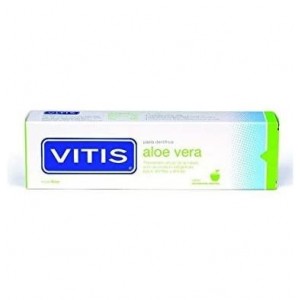 Vitis Aloe Vera Pasta Dentifrica (1 Envase 100 Ml Sabor Manzana)