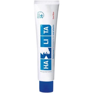 Halita Con Fluor Pasta Dentifrica (1 Envase 75 Ml)