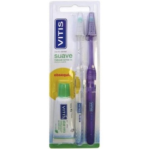 Cepillo Dental Adulto - Vitis (Suave Duplo)