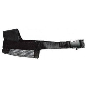 Nayeco Bozal Nylon Negro L 18-20Cm