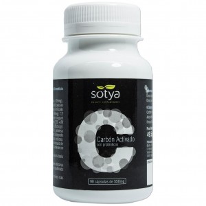 Sotya Carbón Activado Con Probióticos 90Caps