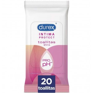 Durex Intima Protect Toallitas Intimas (20 Unidades)