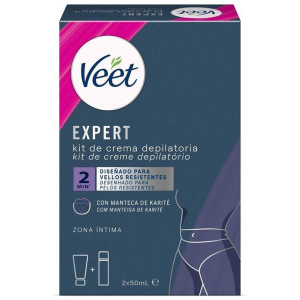 Veet Expert Kit Crema Depilatoria Zona Íntima