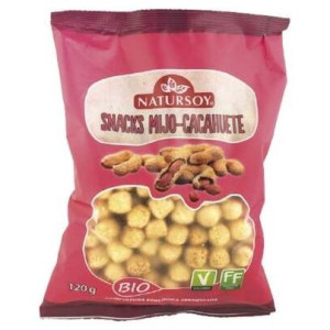 Snacks De Mijo Y Cacahuete 120Gr. Bio Vegan