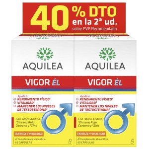 Vigor Él Cápsulas Pack 2 X 60 Cápsulas