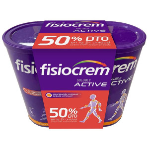 Fisiocrem Soluble Active Articulaciones Y Músculos 2X480G