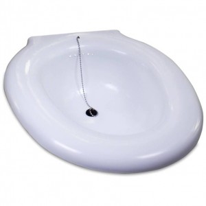 Fleming Bidet Inodoro Con Tapón Ea-213, 1 Unidad
