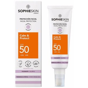 Sophieskin Fluido Solar Protector Piel Sensible-Atópica Spf50+ 50 Ml